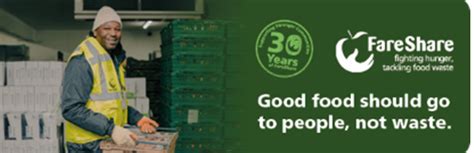 Charity Fareshare jobs CharityJob.co.uk