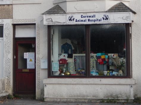 Charity Shops in Hayle, Cornwall - mirror