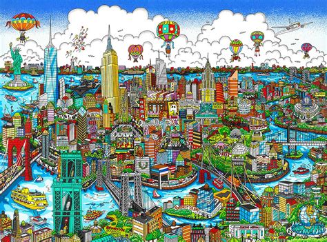 Charles fazzino artwork