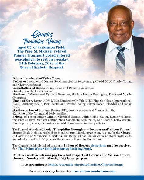Charles young funeral home obituaries.  The .  Explore Life Stories, Offer Condolence...