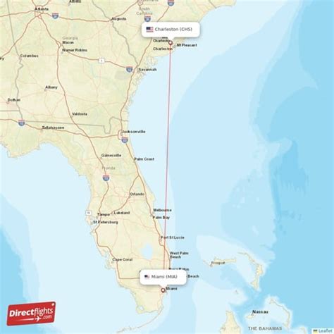 The total flight duration from Miami, FL to Charleston, SC is 1 hour, 17 minutes. This is the average in-air flight time (wheels up to wheels down on the runway) based on actual flights taken over the past year, including routes like MIA to CHS . It covers the entire time on a typical commercial flight including take-off and landing.. 