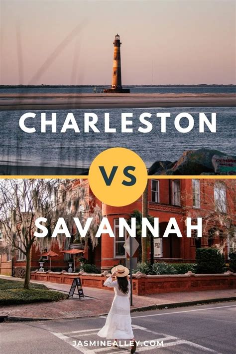 Charleston vs savannah. 1. Re: Charleston, SC vs Savannah, GA. Your bet bet is too read thru some of the other Charleston Forum posts, you'll find scads of hotels mentioned. It is a popular question. You will definitely want to be in the historic district in order to walk to restaurants,historic sites,museums, shopping, bars, etc. 