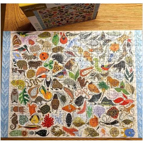 Read Online Charley Harper  Tree Of Life 500 Piece Puzzle Pomegranate Artpiece Puzzle By Not A Book