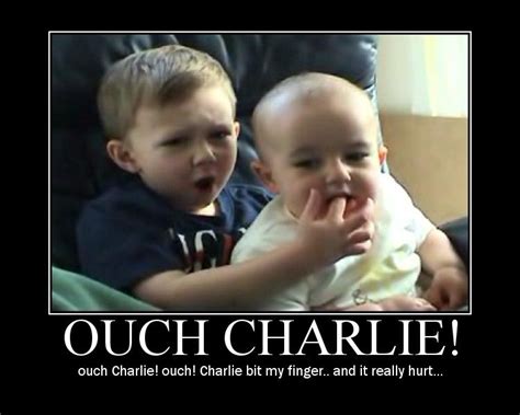 Charlie i bit my finger. May 24, 2021 · By Kalhan Rosenblatt. "Charlie Bit My Finger," the classic 2007 YouTube video regarded as one of the earliest viral videos of the internet, sold as an NFT for $760,999 on Sunday, according to the ... 