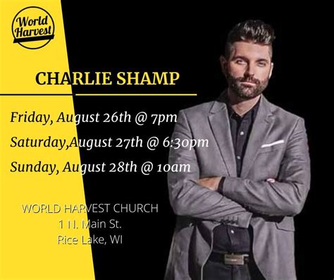 Charlie Shamp is on Facebook. Join Facebook to connect with Charlie 