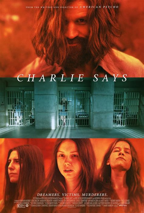 The real Manson Girls, who were all sentenced to prison, somehow believed Mason’s sick plans for the world were for the betterment of society and that they owed him their loyalty. . Charlisayshi