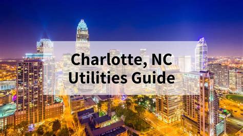 Charlotte ULTIMATE Utilities Guide Water, Electric, Gas, Internet …