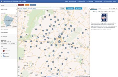Charlottesville arrests today.  Use Citizen Connect to View Law Enforcement Data C...