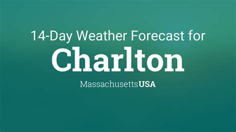 Charlton, MA - Weather forecast & Hourly Temperature - Today