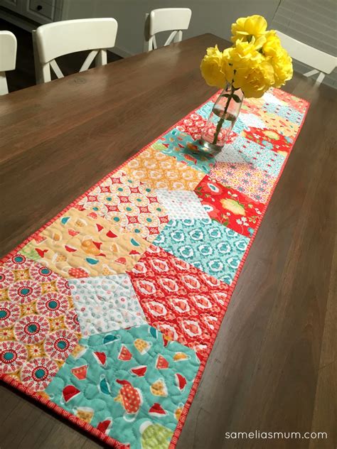 Charm Pack Table Runner Patterns Free