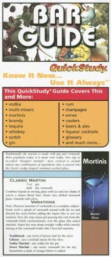 Chart Bar Guide Laminated