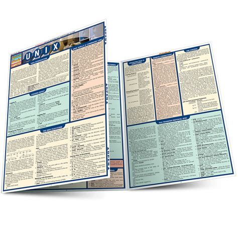 Download Chart  Unix Laminated Reference Guide By Not A Book