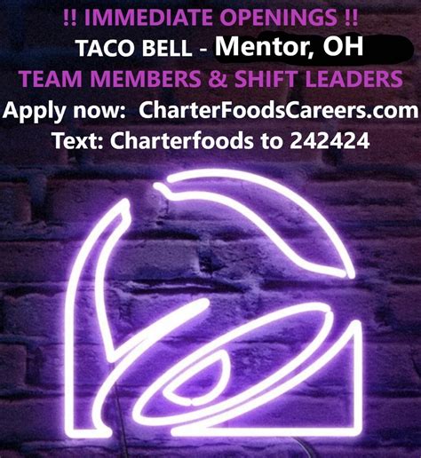 Charter Foods - Taco Bell