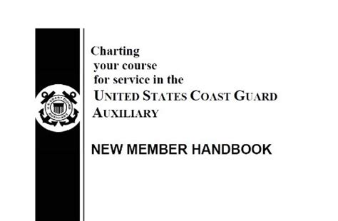 Charting your course for service in the united states coast guard auxiliary new member handbook. - Asus g1s notebook service and repair guide.