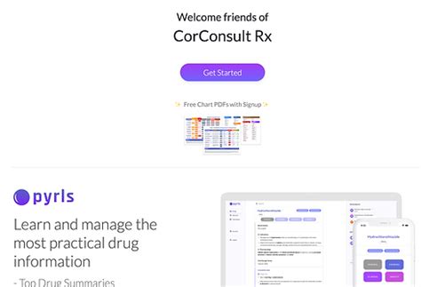 Charts/Guides CorConsult Rx