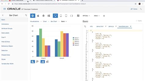 Charts in Oracle Visual Builder Tips YouTube