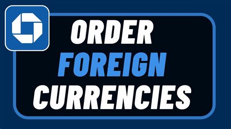 Chase order foreign currency. You can buy foreign currency online for Home Delivery or reserve foreign currency online for Branch Pick Up. Both offer a convenient way to order foreign currency at any time. Below are some helpful answers about ordering foreign currency for Home Delivery or Branch Pick Up from Currency Exchange International. Read our Frequently Asked … 