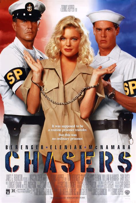 Chasers - Chasers - Metacritic. 1994. 1 h 42 m. Summary A hapless Navy sailor is assigned SP duty. The catch: he must escort a beautiful female prisoner …
