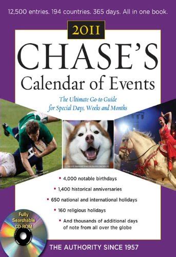 Chases calendar of events 2011 edition the ultimate go to guide for special days weeks and months. - Moosflora der kleinen luxemburger schweiz (müllertal).