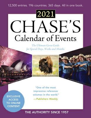 Read Online Chases Calendar Of Events 2018 The Ultimate Goto Guide For Special Days Weeks And Months By Editors Of Chases