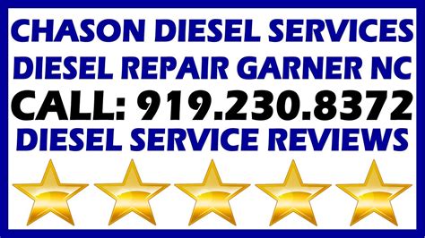 Chason Diesel Service - Garner, NC Groupon