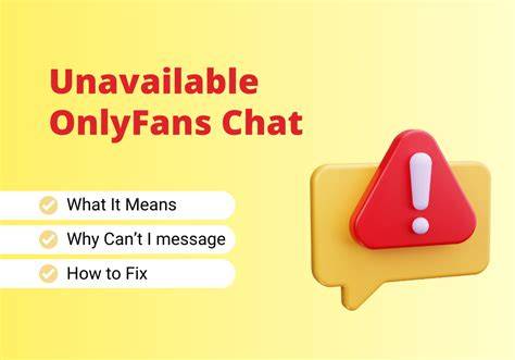 Chat Is Unavailable Onlyfans Leaked