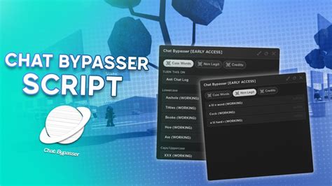 Hey guys! Today I'll be showcasing a universal chat bypass script for roblox. If you enjoyed it, be sure to leave a like and subscribe for more high quality .... 