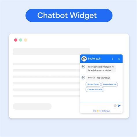 Chatbot widget javascript.  This method is actually faster than a dedicate...