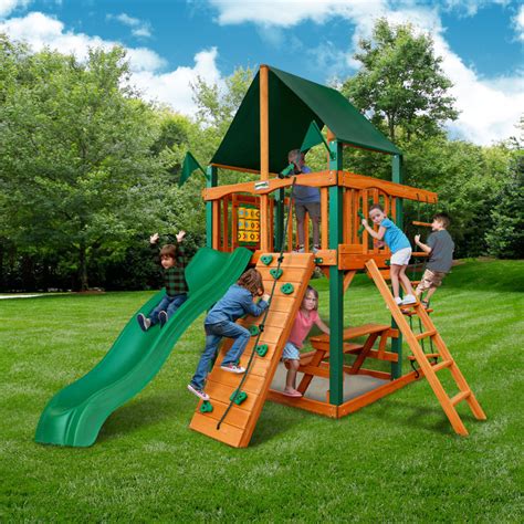 Chateau Tower Swing Set Gorilla Playsets