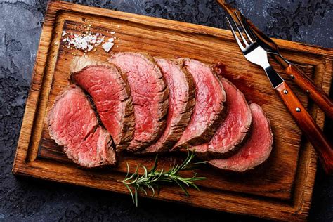 Chateaubriand cut. Mix 2 or 3 tablespoons of chopped marrow (or soft butter) with an equal amount of mixed chopped shallots, tarragon and parsley. Spread the mixture over the meat, wrap with the thin ”lesser cut ... 