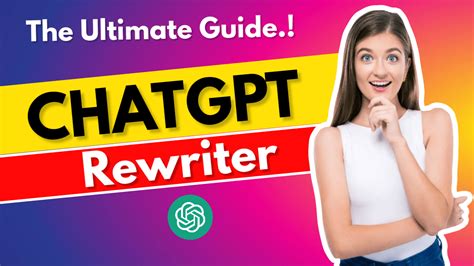 Chatgpt rewriter. Things To Know About Chatgpt rewriter. 