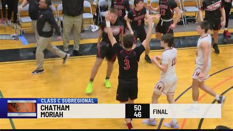 Chatham claws past Moriah to advance to regionals