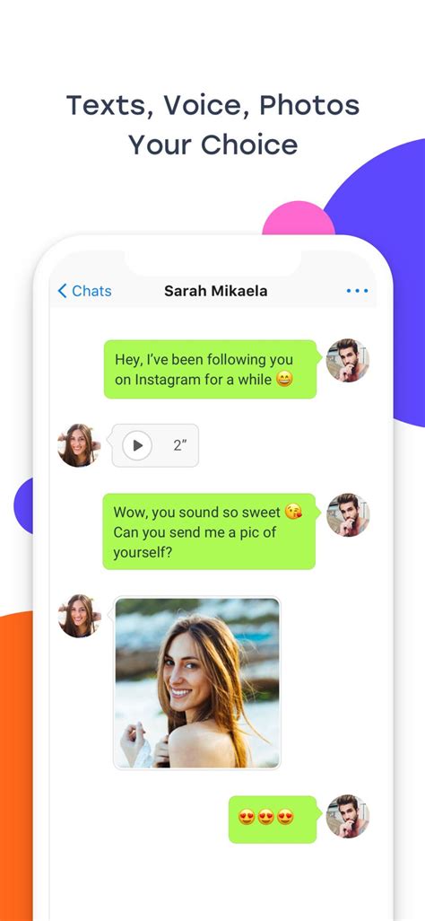 Chatndate. Write to new people instantly and flirt easily without a match using the Icebreaker feature. // Flirts at a glance: Browse the flirt gallery and see who likes you or visited your profile. // Go on a live video date today: More than just your classic dating app: Start a speed date with ‘next|date’ and decide if it’s a match and if you’d ... 