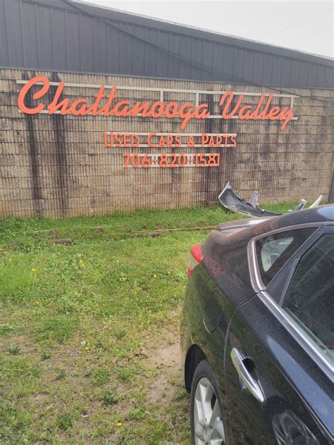 CHATTANOOGA VALLEY USED CARS & PARTS, INC. was registered on Jun 28 1990 as a domestic profit corporation type with the address 135 CHATTANOOGA VALLEY RD, FLINTSTONE, GA, 30725-2001, USA. The company id for this entity is K012608. . 