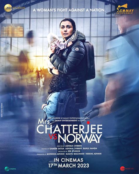 Chatterjee vs norway. Mrs. Chatterjee vs Norway. 2023 | Maturity Rating: 13+ | 2h 13m | Drama. An immigrant mother from India embarks on a fierce custody battle when Norwegian authorities take her children away from her. Based on a true story. Starring: Rani Mukerji, Jim Sarbh, Anirban Bhattacharya. 