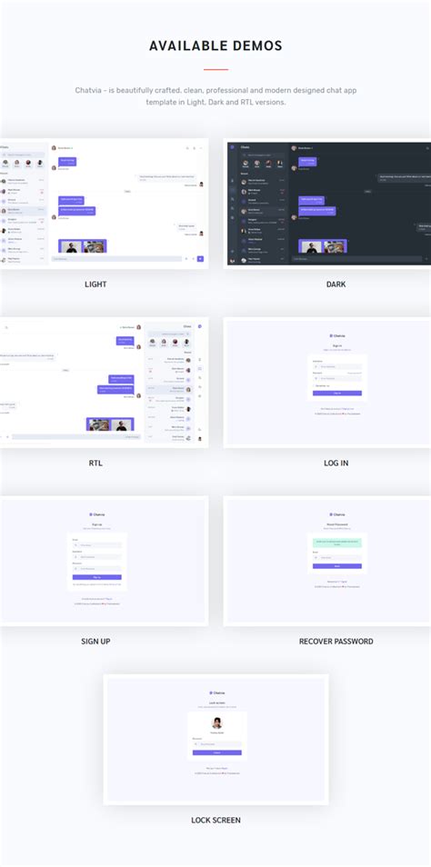 Chatvia React Chat App Template ThemeMag