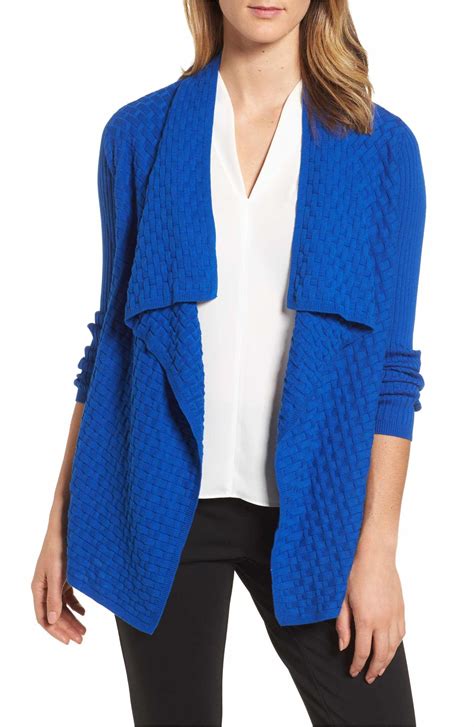 Chaus Mixed Cotton Knit Cardigan Nordstrom