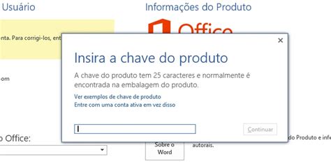 Chave de ativação do Office 2016. — Acer Community