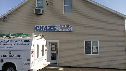 Chaz's Used Auto Parts of York, Inc. is a salvage yard, started 