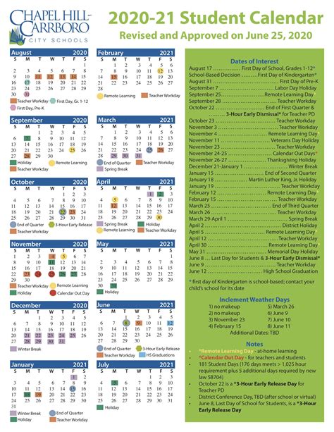 Chccs Calendar