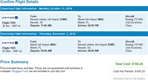 Cheap Flights from Miami, FL (MIA) to Newark, NJ (EWR) starting …