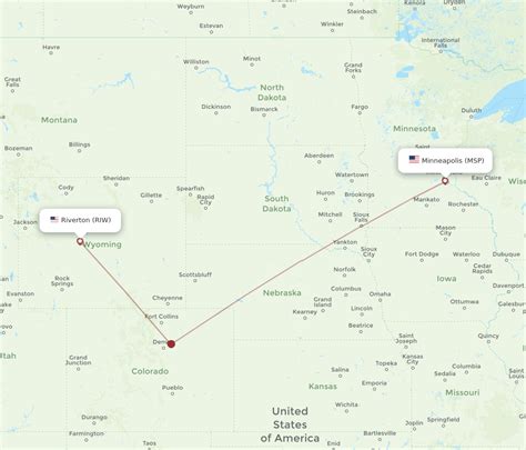 Cheap Flights from Riverton to Minneapolis St Paul