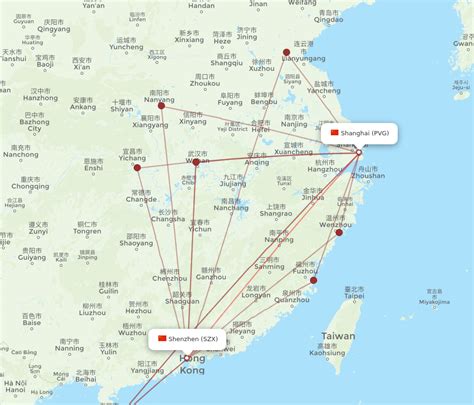 Cheap Flights from Shenzhen (SZX) to Shanghai (PVG) from