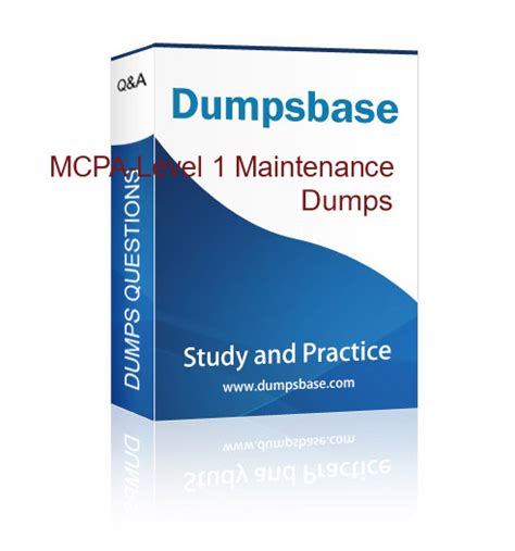 Cheap MCPA-Level-1-Maintenance Dumps