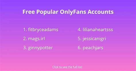 Cheap Onlyfans Accounts Free