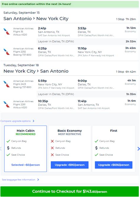 Cheap airline tickets to san antonio. The two airlines most popular with KAYAK users for flights from Newark to San Antonio are Delta and American Airlines. With an average price for the route of $312 and an overall rating of 7.9, Delta is the most popular choice. American Airlines is also a great choice for the route, with an average price of $368 and an overall rating of 7.2. 