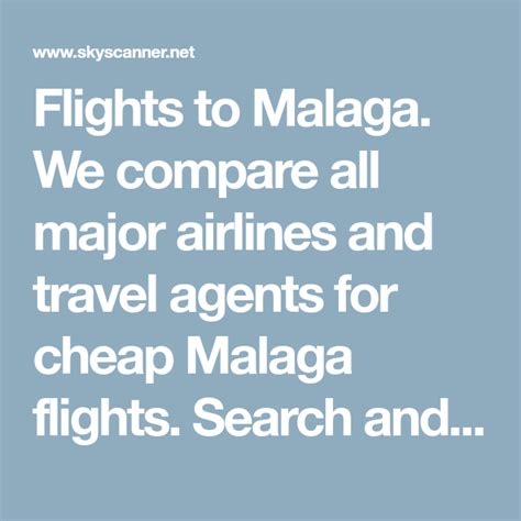 Cheap flights from Belfast to Malaga from AED 239 Skyscanner