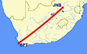 Cheap flights from Cape Town Central (CPT) to Johannesburg …