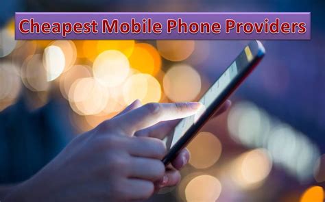 Cheap mobile service. Looking for a cheap phone plan? Find one of the cheapest mobile phone deals under $10, $20 or $40. Compare cheap prepaid and postpaid plans! 