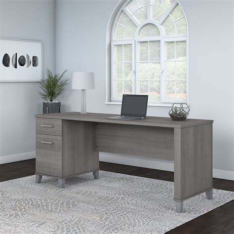 Cheap office desk. AllModern Beckham 48” Desk. $162.00 at AllModern. $190.00 (15% off) Add productivity to your space while keeping things light and airy with the Beckham. This four-foot-wide desk mixes a streamlined steel base in either a black or gold finish with a tempered glass top. 